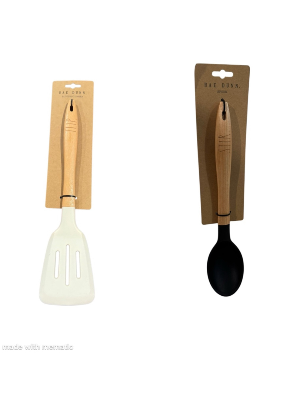 Rae Dunn flip and stir Kitchen Utensils One Size
